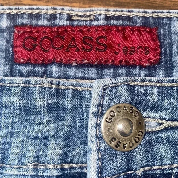 GO Cass Jeans Size 12 With Designer Pockets - Picture 4 of 8